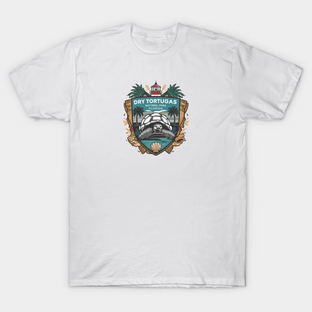 Florida's Treasure Dry Tortugas National Park T-Shirt by Perspektiva